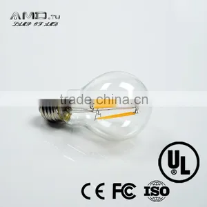 LED A19 6W 600-700LM CE RoHS UL List Glass Led Filament Bulb thumbnail-4