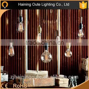 2015 Dimmable E27 G95 Filament Light Bulb 4w Warm White E26 CE&RoHs Classical Edison Filament Bulb thumbnail-2