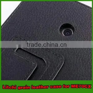 Hot Selling Leather Stand Tablet Case for Asus Memo Pad 7 ME70CX thumbnail-4