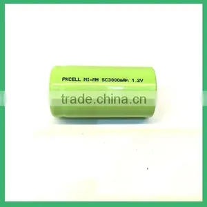 Sub C Ni-mh SC3000mah Rechargeable Battery 1.2V 4.8V for UPS thumbnail-3