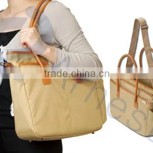 Shopping Big Eco Business Polyester Shoulder Handbags With Case Card Holder thumbnail-1