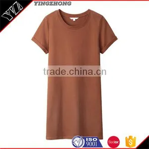 The Trend of ms Skirt Loose Round Collar Short Sleeve Skirt thumbnail-2