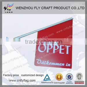 2016 Worldwide Popular Hot Selling Plastic Promotional Wall Flags thumbnail-1
