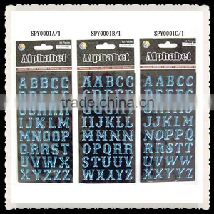 Hot Sale Hign Quality Metal Sponge Puffy Sticker thumbnail-1