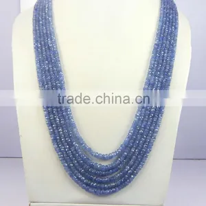 Natural Blue Sapphire Beads, Blue Sapphire Beads thumbnail-4