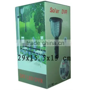 Hot Selling Good Price Solar Panel Wall LED Lamp DVR Security Camera PIR Motion Detection Video Record Lamp Spy Camera thumbnail-3