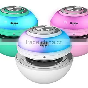 SHABA VS-10 Portable Bluetooth LED Light Speaker Handfree Phone Speaker thumbnail-4