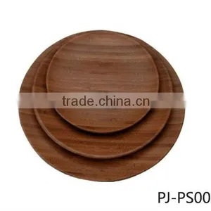 Wooden Round Dishes thumbnail-1
