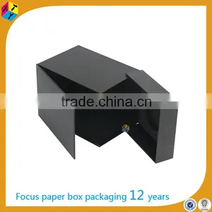 Black Packaging Cardboard Candle Box thumbnail-3