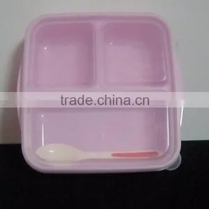 World Best Selling Products Plastic Bento Lunch Box New Product Launch in China thumbnail-3