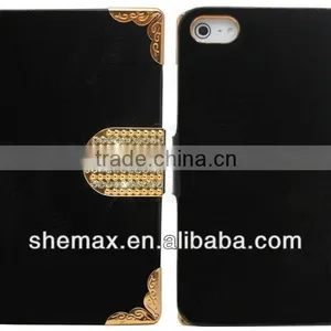 Magnetic Flip Wallet Leather Case Cover FOR Apple IPHONE 5 5S Galaxy S3,for Galaxy s2 Wallet Case Cover thumbnail-1