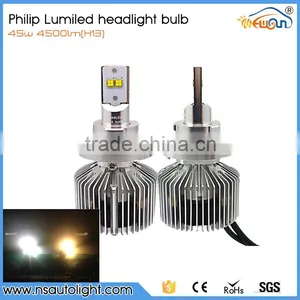 On Sale 45w 4500lm H4 H7 H8 H9 H11 H10 9004 9005 9006 9007 9012 Led Headlight Ultra Bright thumbnail-5