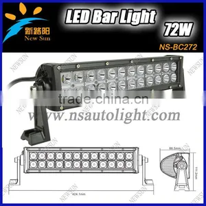 Power Leds 4x4 Led C Ree Work Light Bar Offroad Double Row 72w Offroad Led Light Bar thumbnail-1