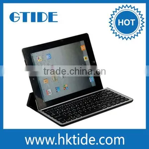 Universal Ultra Slim Flat Aluminum Wireless Bluetooth Quality Keyboard for Tablet thumbnail-3