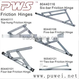 Friction Hinge Friction Stay/Friction Hinge Heavy Duty 2-bar/3-bar/4-bar/5-bar/6-bar Window Hinge Wind Brace 304 Stainless Steel thumbnail-1