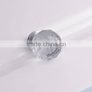 Chrome Plated Kitchen Cabinet Drawer Round Crystal Rhinestone Furniture Handles Knob From China High Quality Cheap Price thumbnail-3