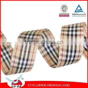 Direct Factory High Quality Garments Decoration Colorfu Ltartan Tartan Plaid Ribbon thumbnail-4