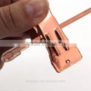 100ps/box Gold Copper Metal Cilp Hanger thumbnail-5
