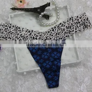 Bikini Girls Fashion Printed Lady Underwear Thong thumbnail-5