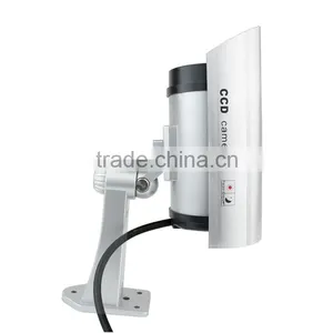 Security CCTV False Outdoor CCD Camera Red LED Light Bullet Dummy Camera thumbnail-2