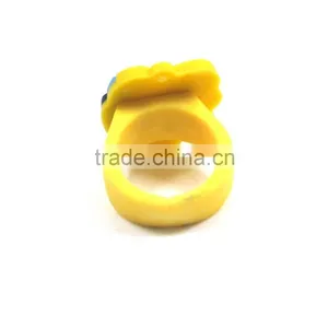 Fashion New Style Kids Cute Cartoon Animal Soft PVC Finger Rings thumbnail-5