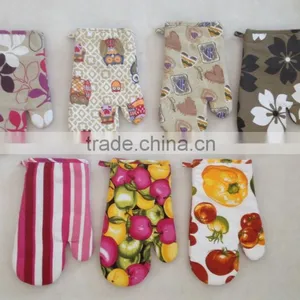 Kitchen Cooking 2pcs Cotton Pot Holder Cotton Oven Mitt thumbnail-2