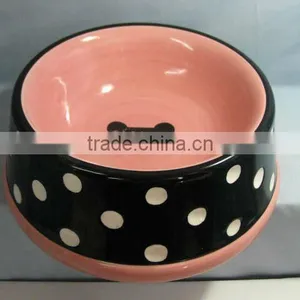 Ceramic Pet Bowl With Little Paw thumbnail-1