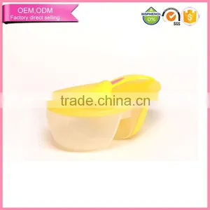 BPA Free Plastic Bowl With Baby Feeding Spoon Manufacturer China thumbnail-1
