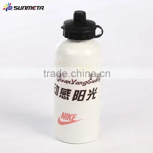 500ml Coated Aluminum Water Bottle For Heat Transfer Customized Art Work Sport Bottle thumbnail-1
