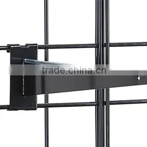 Gridwall Shelf Bracket,Metal Gridwall Faceout Hook,Glass Bracket thumbnail-3