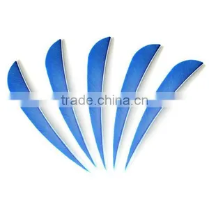 Archery Parabolic Shape Turkey Feather Hunting Arrow Fletching For Sale thumbnail-1
