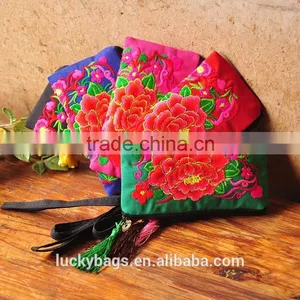 New Chinese Characteristics Bag Ethnic Style Coin Purse Vintage Embroidered Bag Traditional Embroidery Wallet thumbnail-3