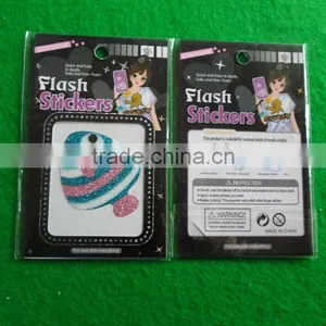 2015 Custom Creative Cute Fish Glitter Sticker thumbnail-2