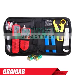 Network Toolkit NF-1203 Include Wire Tracker NF-268 Punch Down Tool RJ45 Plug Crimp thumbnail-1