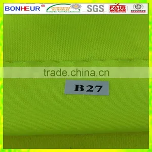 100%polyester Tricot Knitted Fabric His Vis 120gsm for Safety Vests thumbnail-5