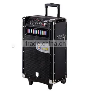 Portable Amplifier With Bluetooth Remote Wireless Led MZ-154 thumbnail-1