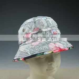 High Quality Custom Child Bucket Hat thumbnail-5