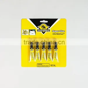 Super Glue in Aluminium Tube 1.5g,5pc Cyanoacrylate Adhesive in Aluminium Tube 3g thumbnail-2