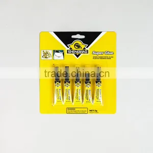 Super Glue in Aluminium Tube 1.5g,5pc Cyanoacrylate Adhesive in Aluminium Tube 3g thumbnail-1