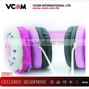 VCOM Newest Professional Design Children's Headphones for 6-12 Years Old Children thumbnail-1
