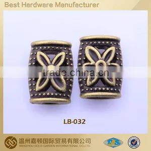 Flower Design Ant-brass Alloy Metal String Stopper thumbnail-1