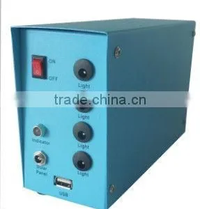 10W Portable Solar Power System for Family Lighting and Power Supply thumbnail-1