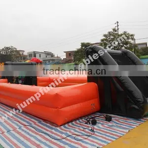 Inflatable Human Bobyfoot Field/Water Soap Football Pitch Sealed Type thumbnail-2