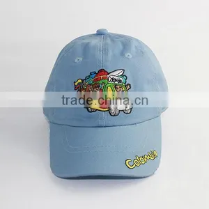 Stone Washed Cotton Children Sports Hat thumbnail-1