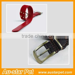 Private Label Standard Wholesale Pet Products Pet Genuine Leather Collars thumbnail-2