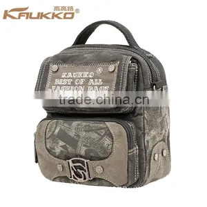 Stylish Canvas Waist Bag Fanny Pack Waist Belt Bag Waist Pack Small Sport Bag thumbnail-2