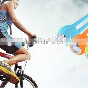 Outdoor Waterproof Bicycle Small Pumpkin Creative Audio Speakers Silicone Lanyard Computer Speakers thumbnail-3