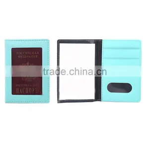 Transparent Russia Passport Cover PU Leather Clear Card ID Holder Case for Travelling Passport Bags 9 Colors thumbnail-1