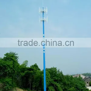 Telecom Galvanized Steel Monopole Tower thumbnail-2