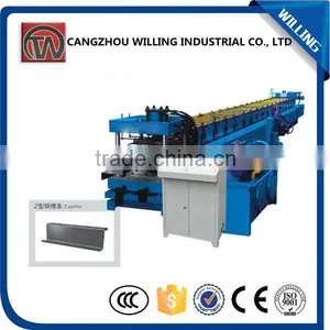 Automatic Steel Colored Metal Sheet c z m Purline Roll Forming Machine thumbnail-3